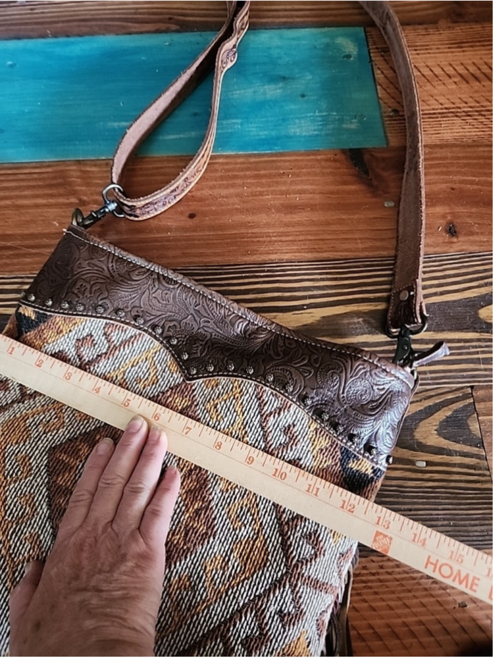 Myra Bag Crossbody Purse With Fringe | Western Boho Festival - Picture 7 of 8